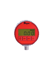 Dwyer Instruments DPG-105 Digital pressure gage | selectable engineering units: 100.0 psi | 7.03 kg/cm² | 6.895 bar | 203.6" Hg | 230.7 ft w.c. | 689.5 kPa | 1600 oz/in² | 2768" w.c. | 6895 mbar | 7031 cm w.c. | 5172 mm Hg | CE and FM approved.  | Midwest Supply Us