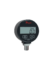 Dwyer Instruments DPGA-00 Digital pressure gage | range 30" Hg to 0 psi | selectable engineering units: -14.70 psig  | Midwest Supply Us