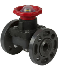 Spears 2733-015C 1-1/2 CPVC DIAPHRAGM VALVE FLANGED FKM  | Midwest Supply Us