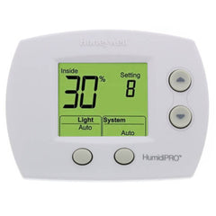 Resideo H6062A1000 HUMIDIPRO DIGITAL HUMIDITY CONTROL. HUMIDISTAT OR DEHUMIDISTAT. AUTOMATIC (WINDOW PROTECTION) OR MANUAL CONTROL. INCLUDES OUTDOOR SENSOR.TRADELINE.  | Midwest Supply Us