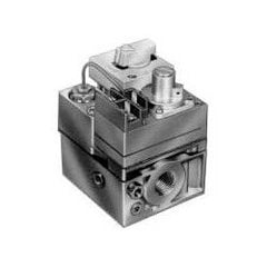HONEYWELL RESIDENTIAL VS820C1100 STANDING PILOT MILLIVOLT GAS VALVE. STEP OPENING. 3/4" X 3/4" WITH 1/2" SIDE OUTLETS, REG SET AT 3.5 IN WC FULL RATE, 0.9 IN WC STEP RATE. INCLUDES TWO 3/4 X 1/2 REDUCER BUSHING AND ONE 1/2 X 3/8 REDUCER BUSHING.  | Midwest Supply Us