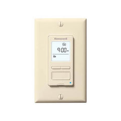 HONEYWELL RESIDENTIAL HVC0002 DIGITAL BATH FAN CONTROL. BISCUIT. RUNS BATH FAN TO ASHRAE 62.2. MUST BEORDERED IN MULTIPLES OF 10.  | Midwest Supply Us