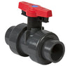 1821V-012SR | 1-1/4 PVC TRUE UNION 2000 INDUSTRIAL BALL VALVE REINFORCED THREAD EPDM VENTED | (PG:600) Spears