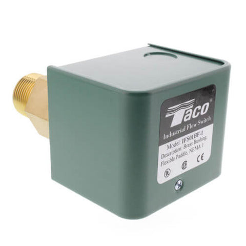 Taco IFS01BF-1 Brass Flow Switch w/ Flexible Paddles (Single Switch)  | Midwest Supply Us