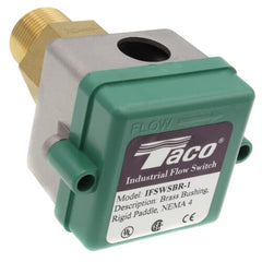 Taco IFSWSBR-1 Brass Flow Switch w/ Rigid Paddles (NEMA4, Small Turning Radius)  | Midwest Supply Us