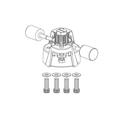 Belimo IND-PR01 Linkage with position indicator for HD valves  | Midwest Supply Us