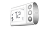 CS1-WH1-B04 | CS1 SmartThermostat 2H/1C | Lux Products