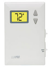 Lux Products PSD010B-010 HeatOnlyBatPoweredNoFan  | Midwest Supply Us