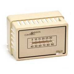 Johnson Controls T-4000-2642 COVER PLAS HRZ 1W & T; JCI LOGO SETPOINT WINDOW F/C THERM GOLD & BROWN  | Midwest Supply Us