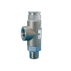 Kunkle Valve 0140-C01-ME0100 1/2"FNPTxMNPT RELIEF VLV 100#  | Midwest Supply Us