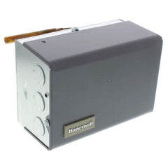Resideo L8124C1003 TRIPLE AQUASTAT RELAY LINE VOLT BURNER CONTROL 120V 60HZ. 130-240F HI LIMIT 10F FIXED DIFF 110 -220F LO LIM 10-25F ADJ DIFFERENTIAL  | Midwest Supply Us