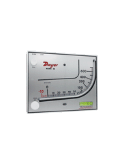 Dwyer Instruments MARK II-40-1 Molded plastic manometer | range .1-0-1.0" w.c. | red fluid | .826 sp. gr.  | Midwest Supply Us