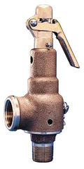 Kunkle Valve 6021HGT01AAM0150 1 1/2"x 2" @150# STEAM 6596PPH  | Midwest Supply Us