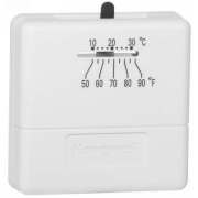 HONEYWELL RESIDENTIAL T812A1002 Premier White 24v Snap Action Heat Only Single Stage Thermostat 50-90F 0.18a - 1.2a Adj. Replaces T810D1003 & T810D1011 CT30A  | Midwest Supply Us