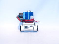 GC VALVES LLC S211GF02L7DG4 120v 1/2" NPT. 2 Way N.C. Stainless Steel Solenoid Valve With Viton Seal  | Midwest Supply Us