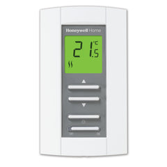 HONEYWELL RESIDENTIAL TL7235A1003 Premier White Linevolt Pro 7000 208/240v 4 Wire DPST Digital Non Programmable Electric Heat Thermostat With Positive Off & Backlight 40-86F ( 4 Wire Only ) ( coo-chn )  | Midwest Supply Us