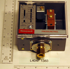 HONEYWELL THERMAL SOLUTIONS FS L404F1383 Mercury Free Pressuretrol 10-150 PSI Close On Rise Air/Steam Auto Reset Replaces L404B1346  | Midwest Supply Us