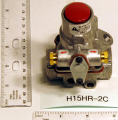 BASO GAS PRODUCTS H15HR-2C 3/8" X 3/8" Automatic Shut Off Pilot Gas Valve For Standing Pilot LP Or Natural Gas 160000 BTU 1/2 PSI Inlet  | Midwest Supply Us