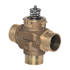 HONEYWELL RESIDENTIAL VCZNE6100 1-1/4" Sweat 3 Way Mixing/Diverting Valve Cv=9.0  | Midwest Supply Us