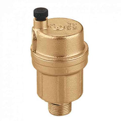 CALEFFI 502620A 1/4" NPT Male Automatic Air Vent  | Midwest Supply Us