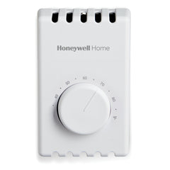 HONEYWELL RESIDENTIAL T410A1013 120/208/240/277V Two Wire Premier White SPST Bimetal Electric Heat Thermostat 40-80F  | Midwest Supply Us