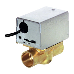 HONEYWELL RESIDENTIAL V4044A1050 240v 1/2" Sweat 3-way Diverting Zone Valve  | Midwest Supply Us