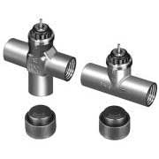 HONEYWELL V5852A2056 1/2" Female Sweat 2 Way Linear Water Valve Cv=1.9  | Midwest Supply Us