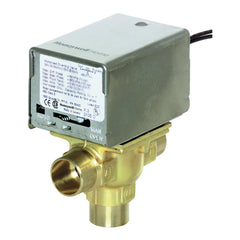 HONEYWELL RESIDENTIAL V8044A1143 24v 3/4" NPT. 3 Way Zone Valve 4.0 Cv  | Midwest Supply Us