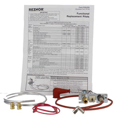 REZNOR 110861 Pilot Assembly Kit For Natural Gas With Orifice Horizontal  | Midwest Supply Us