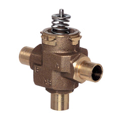 HONEYWELL RESIDENTIAL VCZMA6100 1/2" Sweat Three Way Mixing/Diverting Zone Valve Body 3.8 Cv  | Midwest Supply Us