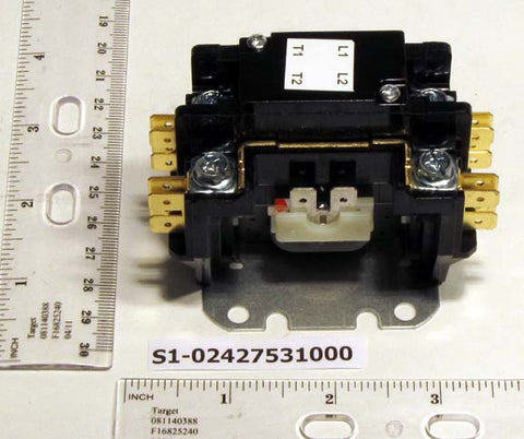 YORK S1-02442415000 Contactor 1 Pole W/shunt40a24v Replaces S1-02427531000  | Midwest Supply Us