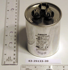 RHEEM 43-25133-20 Capacitor - 30/3/440 Dual Round  | Midwest Supply Us