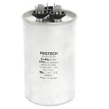 RHEEM 43-25133-33 Capacitor - 80/5/370 Dual Round  | Midwest Supply Us