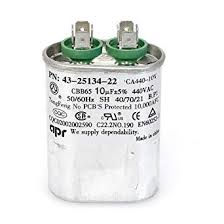 RHEEM 43-25134-22 Capacitor - 10/440 Single Oval  | Midwest Supply Us