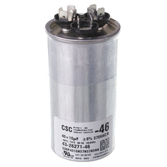 RHEEM 43-26271-46 Capacitor - 40/10/370 Dual Round  | Midwest Supply Us