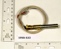 ROBERTSHAW 1950-532 36" Thermopile With Terminals & Without Pg9 Adapter 250-750mv  | Midwest Supply Us