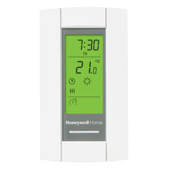 HONEYWELL RESIDENTIAL TL8130A1005 Premier White Line Volt Pro 208/240v 2 Wire SPST Digital 7 Day Programmable Electric Heat Thermostat With Positive Off & Backlight 40-86F (16.7 Amps Max; 4000 Watts at 240 Vac 3470 Watts At 208 Vac)  | Midwest Supply Us