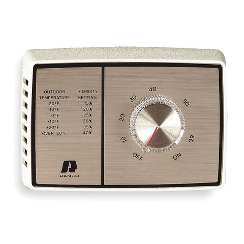 ROBERTSHAW J10-808 24v SPST Wall/Duct Mount Humidistat 10-60% Relative Humidity  | Midwest Supply Us
