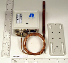 ROBERTSHAW O60-100 SPDT Remote Bulb Temp. Control -35/95F 96" Cap. Includes Nema 1 Enclosure  | Midwest Supply Us