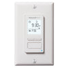 PLS750C1000 | 120v Econoswitch TM 7 Day Programmable Wall Switch With Solar Timetable Up To 21 On/Off Programs Per Day Replaces TI072-3W White | HONEYWELL RESIDENTIAL