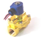 GC VALVES LLC S211UF02N5EG5 120v 3/4" NPT. 2-Way N.C. Brass Solenoid Valve 150 PSI Max 4 PSI Min 180F Includes U Housing  | Midwest Supply Us