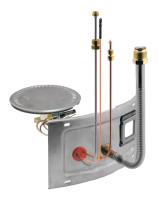 RHEEM WATER HEATER AM40277-1 Burner Assembly  | Midwest Supply Us