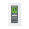 TH114-A-240S-B | 208/240V SPST Line Volt Manual Thermostat For Electric Heat In White With Backlit Display 40-86F | HONEYWELL RESIDENTIAL