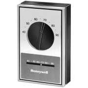 HONEYWELL T651A3018 120-277v SPDT Line Voltage Single Stage Heating Or Cooling Thermostat With Thermometer Locking Cover & Range Stops Horizontal Or Vertical Mount 44-86F (coo-MX)  | Midwest Supply Us