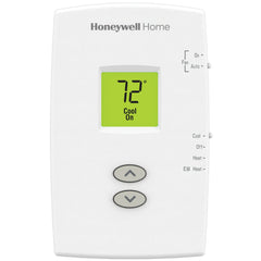 HONEYWELL RESIDENTIAL TH1210DV1007 Pro 1000 24v Multi Stage Vertical Mount - Heat Pump - Non Programmable Thermostat 2H-1C 40-90F  | Midwest Supply Us