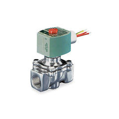 ASCO CONTROLS 8214G261 120/60 1-1/4" NPT. 2 Way N.C. Gas Shutoff Solenoid Valve Watertight Min PSI=0 Max PSI=5 1725500 BTU  | Midwest Supply Us