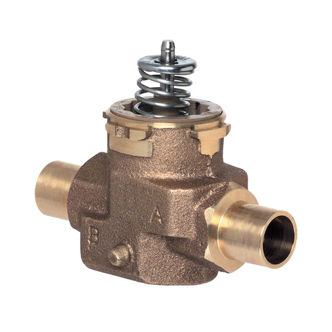 Resideo VCZAA3100 2-WAY 1/2 IN. SWEAT CONNECTION VC VALVE ASSEMBLY FOR HYDRONIC WITH 3.5 CV AND LINEAR FLOW  | Midwest Supply Us