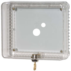 HONEYWELL RESIDENTIAL TG511A1000 Medium Clear Plastic Universal Thermostat Guard Replaces TG500A1003 5-1/16"(h) X 6-1/16"(w) X 2-15/16"(d)  | Midwest Supply Us
