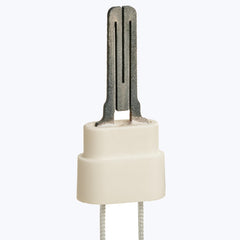 HONEYWELL RESIDENTIAL Q4100C9042 Silicon Carbide Ignitor Leadwire Length: 5.5" Leadwire Temperature Rating: 200c/ 392f Electrical Connection: Molex Internally keyed connector with .084" pins Ceramic Insulator: Oval  | Midwest Supply Us