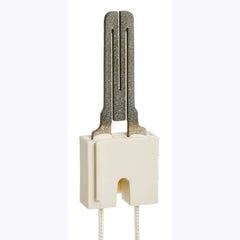 HONEYWELL RESIDENTIAL Q4100C9070 Silicon Carbide Igniter Leadwire Length: 5.688" Leadwire Temperature Rating: 200c/ 392f Electrical Connection: 1/4" Female Qc Terminals Ceramic Insulator: Standard with rib offset From left edge  | Midwest Supply Us